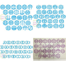 Load image into Gallery viewer, Font options, fonts and thread colors, DO NOT PURCHASE, for viewing purposes only!