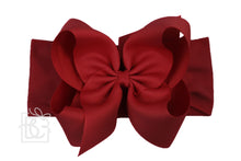 Load image into Gallery viewer, Bow on headband, baby girl bow
