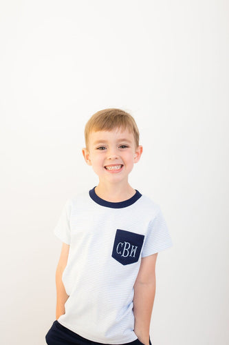 Monogrammed boy shirt, preppy boys shirt, personalized boys pocket shirt, pima cotton, super soft shirt