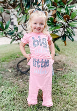 Load image into Gallery viewer, Big sister shirt, little sister shirt, custom big sister shirt, appliqué, sk creations, BB
