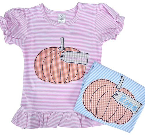 Kids pumpkin shirt, personalized pumpkin shirt, custom fall shirt